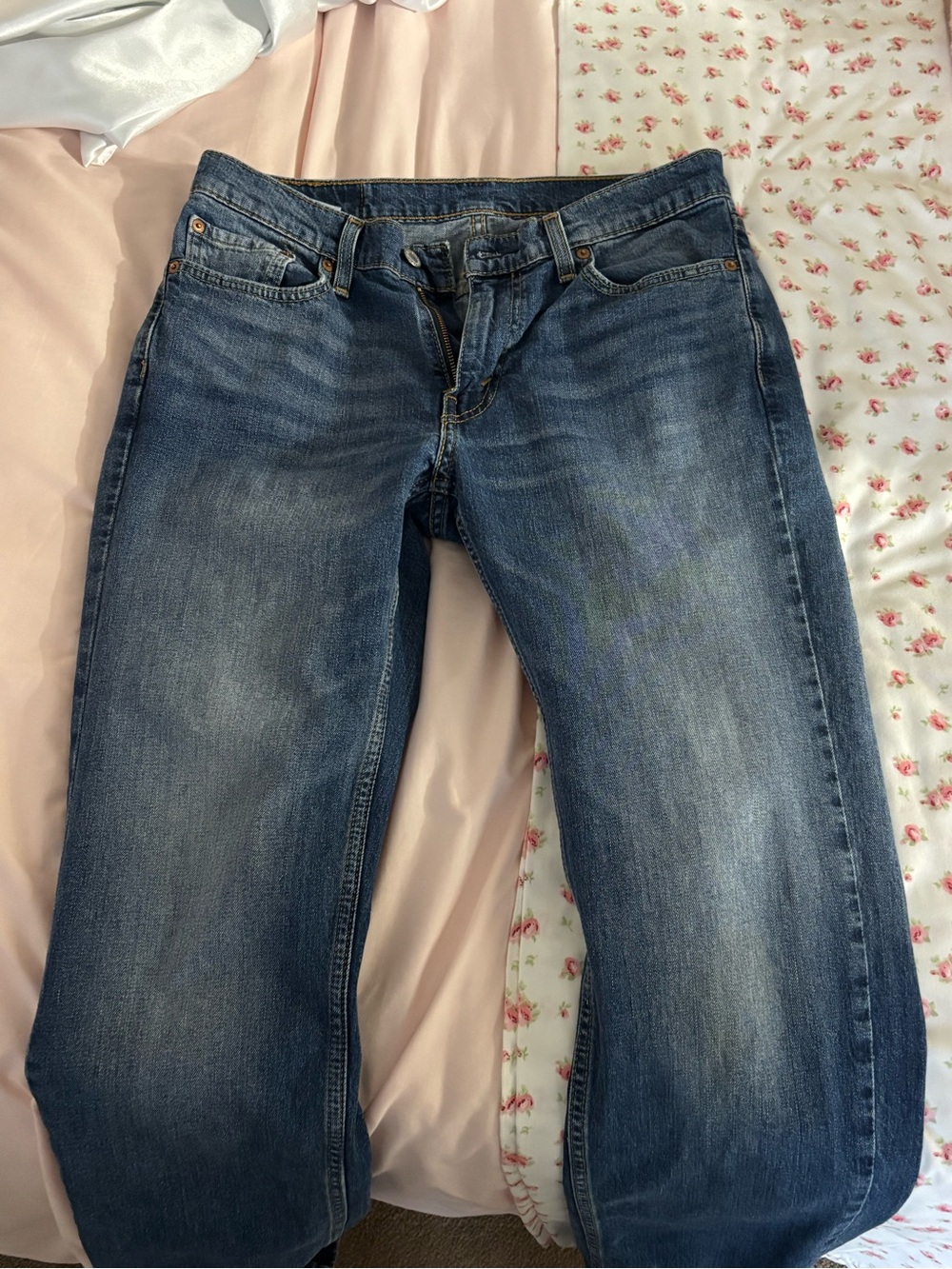 Levi's Medium Blue Women's Straight-Leg Jeans